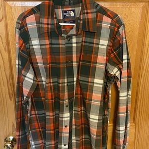 North face Plaid Button-down